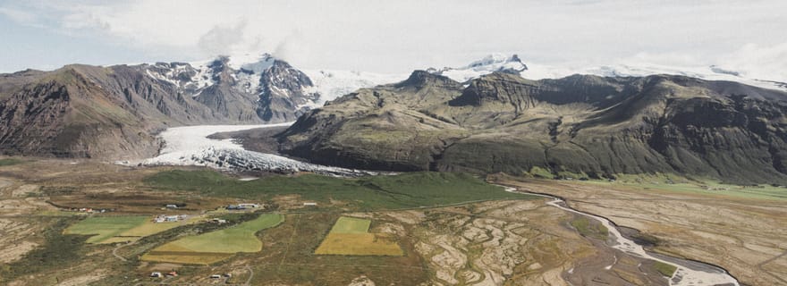 Réserve naturelle de Skaftafell : Les points forts de l'excursion en avion