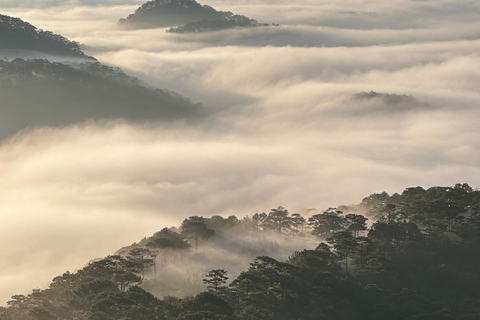 Dalat: Cloud Chasing packaged hike - Sunrise Pickup Included Group Packaged Tour - Free photo & video taken by tour guide