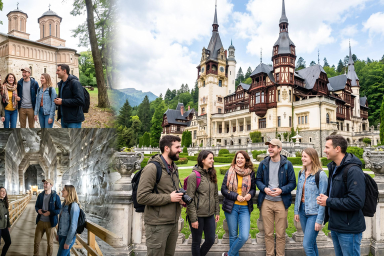 Tour From Bucharest: Peles Castle Salt Mine & Dracula’s Tomb Audio guide in 24 languages