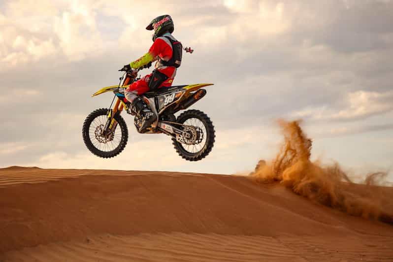 Merzouga : excursion enduro dans le désert avec motocross tout-terrain et dunes - bivouac
