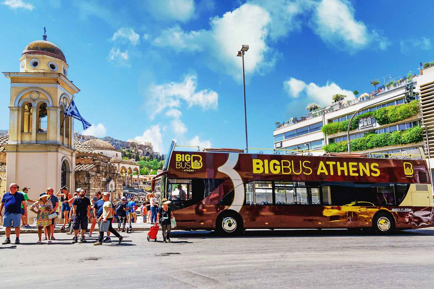 Athens: Big Bus Hop-on, Hop-off Tour by Open-Top Bus - 48-Hour Hop-on Hop-off Tour (Athens Route only)