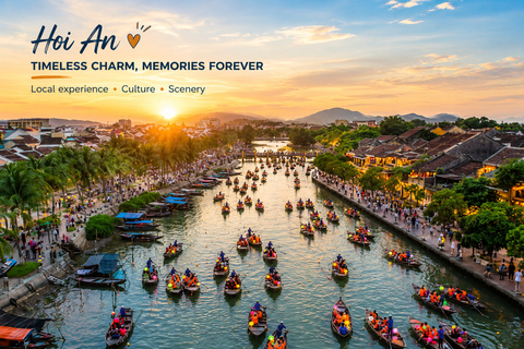 Da Nang: Marble Mountains, Basket Boat & Hoi An Private Tour