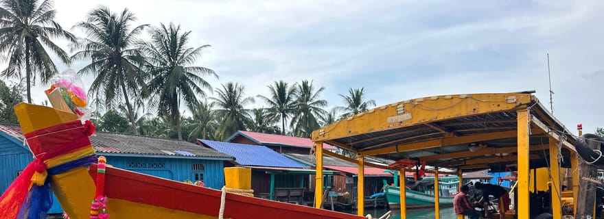 Koh Rong : transfert en bateau lent de Koh Rong Sanloem