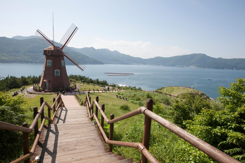 Busan : Gémeaux cachés Geoje & Oedo Botania IslandVisite partagée depuis la sortie 4 de la station de métro Seomyeon