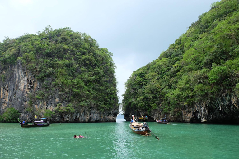 Krabi: Dagstur till Hongöarna med Longtail-båt