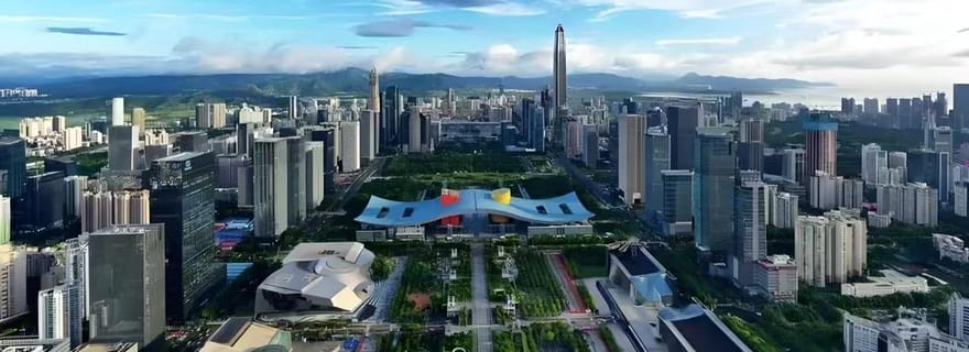 Histoire, culture et paysages de Shenzhen (livraison par drone et robot crème glacée)