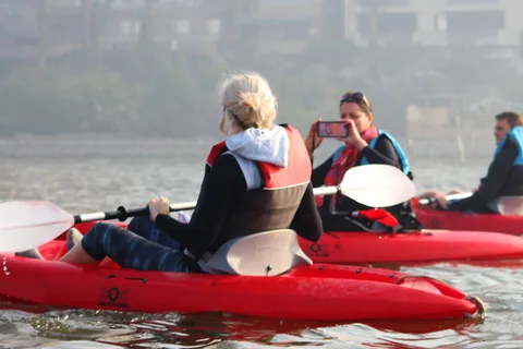 Cairo Adrenaline Rush: Nile Kayaking & High Ropes Adventure
