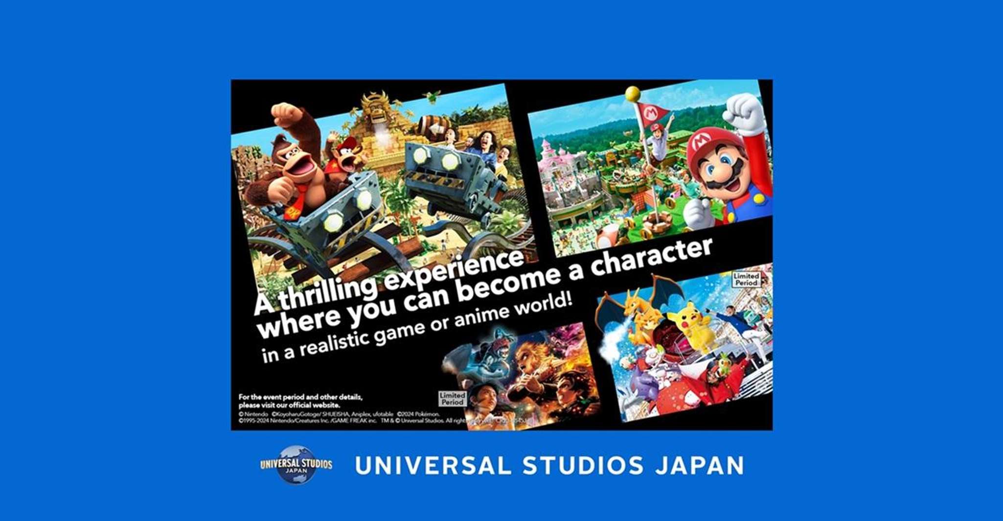 Osaka: Universal Studios Pass & Private Transfer