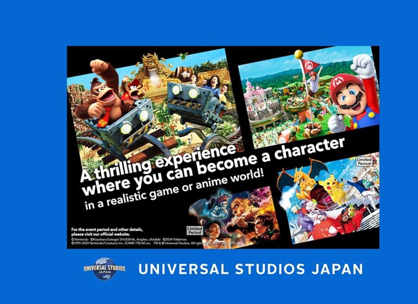 Osaka: Universal Studios Japan 1, 1,5 eller 2-dages Studio Pass