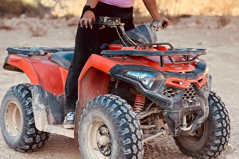 Agadir & Taghazout: Quad Beach & Mountain Adventure with Tea quad bike full day to paradis valley