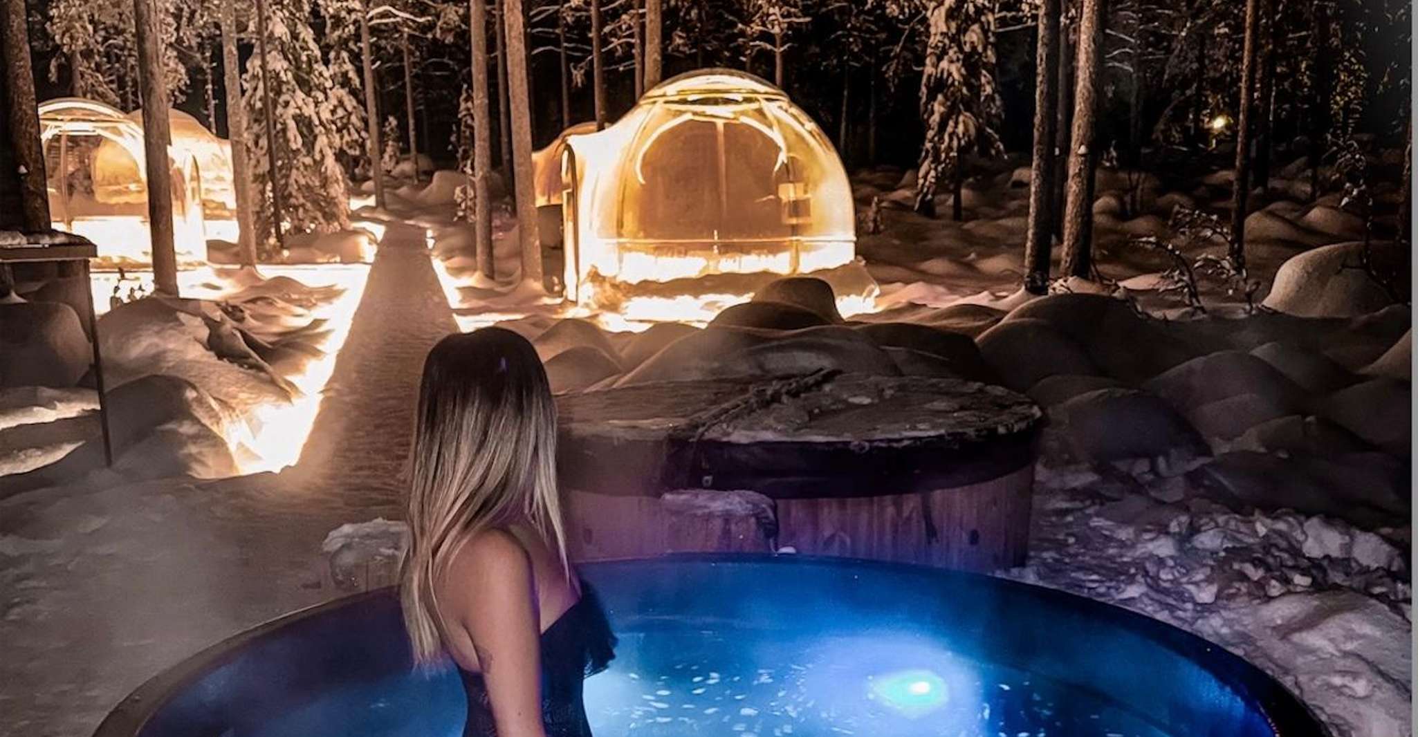 Invisible Arctic Forest Spa: Panorama sauna and hot tubs photo 2