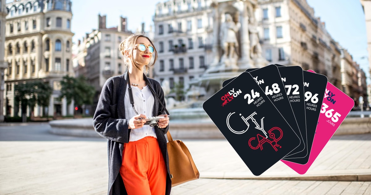Lyon City Card transports en commun et plus de 40 attractions