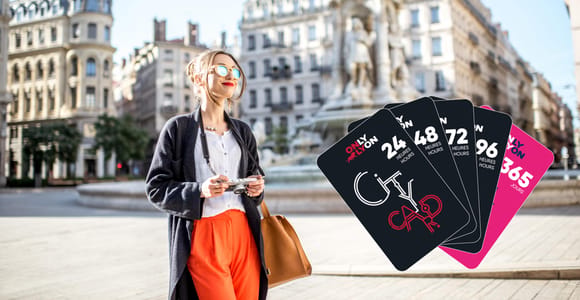 Lyon City Card: Unbegrenzte Fahrten mit den öffentlichen Verkehrsmitteln und 40 Aktivitäten.