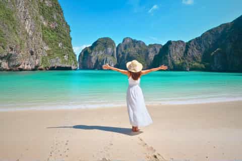 Krabi: Phi Phi Islands Speedboat Premium Tour with Lunch - Image 3