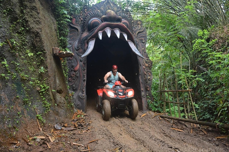 Bali: Ubud Rafting, ATV Ride, and Art Market Tour Single ATV only with meeting point (No Pick up & Drop Off)