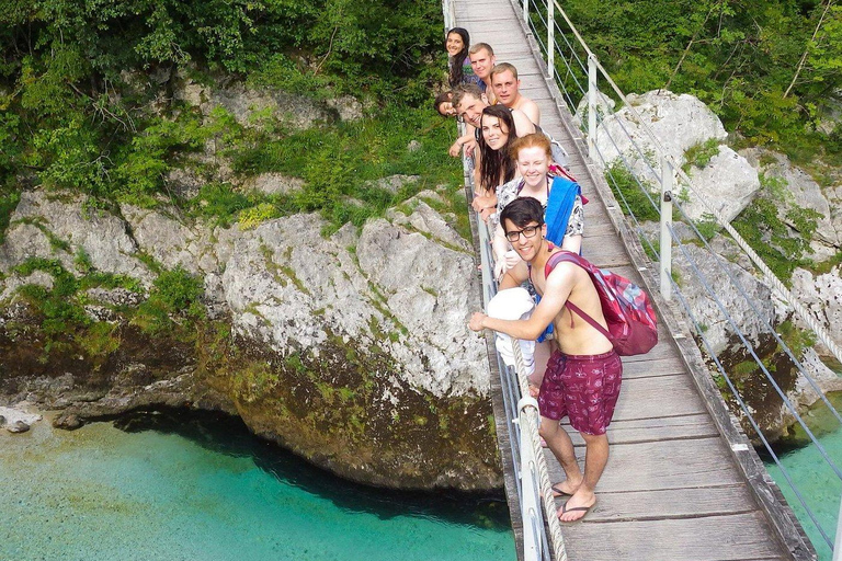 Bled:Soča Valley & Emerald River Tour with Scenic Train Ride