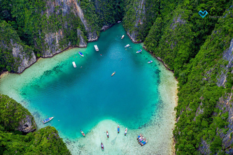 Desde Phuket : Islas Phi Phi en cruceroIslas Phi Phi en crucero-Clase estándar