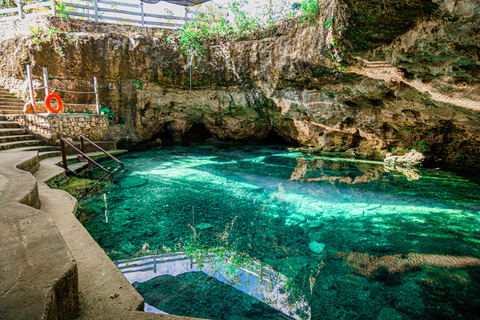 Cancún: Cenotes El Retoño met bicicletas, comida en traslado