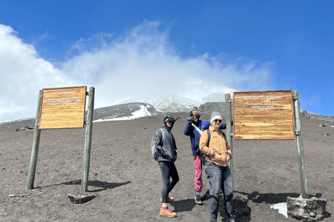 Cotopaxi Vulkaan en Papallacta Hot Springs - In één dagLimpiopungo Lagoon en Papallacta Hot Springs Tour