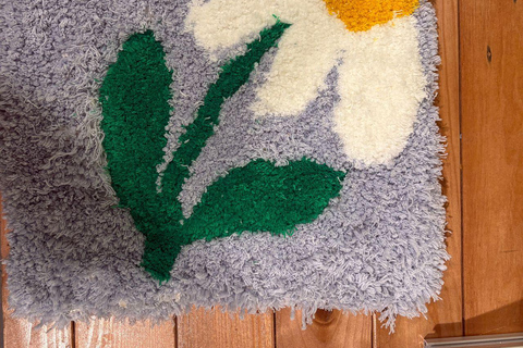 Tufting Workshop with Yarn and Frame in Accra, East Legon