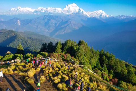 Excursión económica de 4 días a Poon Hill desde Pokhara