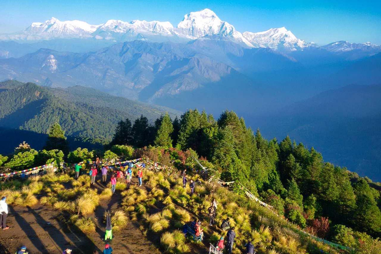 Excursión económica de 4 días a Poon Hill desde Pokhara