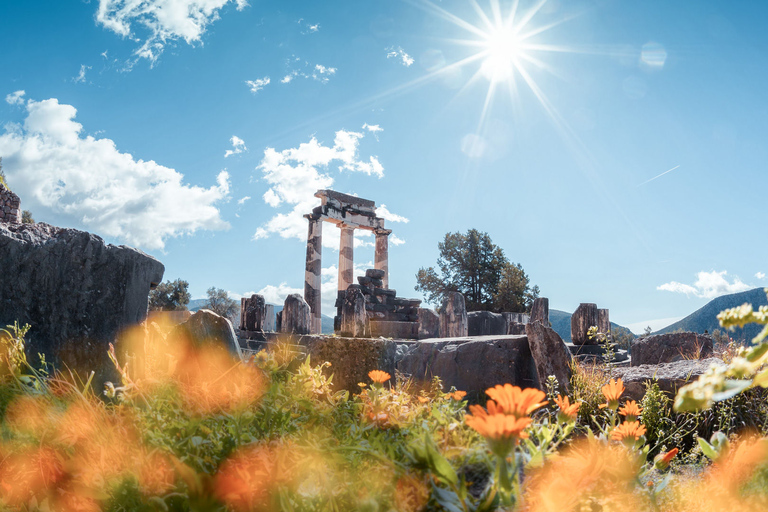 Athen: Tagestour nach Delphi, zur Korykischen Höhle und zum Schlachtfeld der 300Von Athen aus: Delphi, Korykische Höhle, Leonidas und Schlachtfeld