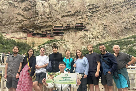 Datong: Hanging Temple Entry + Climbing Ticket with Transfer Hanging Temple VIP Climbing Ticket with Skip-the-Line Access