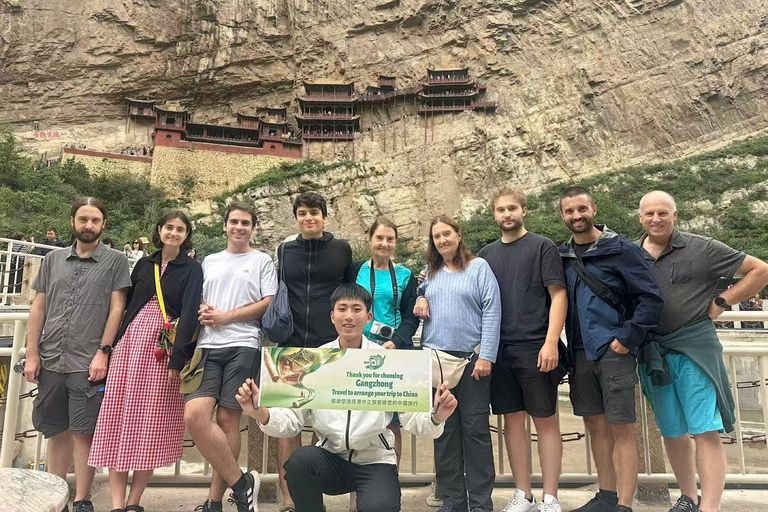 Datong: Hanging Temple Entry + Climbing Ticket with Transfer Hanging Temple VIP Climbing Ticket with Skip-the-Line Access