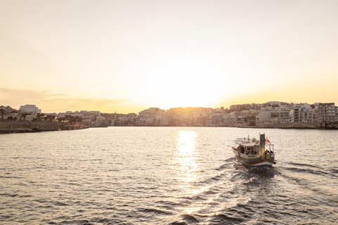 Malta: Passeio de barco em Marsaskala Luzzu com a piscina de São PedroMalta: Passeio de barco por Marsaskala Luzzu com St. Peter&#039;s Pool