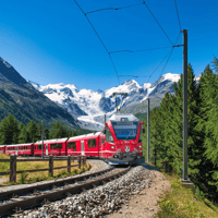 From Saint Moritz, Bernina Train to Tirano - Housity