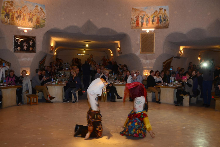 Cappadocia: Cave Turkish Night Show with Dinner & Drinks Turkish Night Show with Dinner & Unlimited Drinks