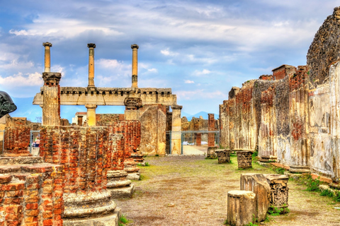 De Roma: Viagem de 1 dia a Pompeia e ao Vesúvio