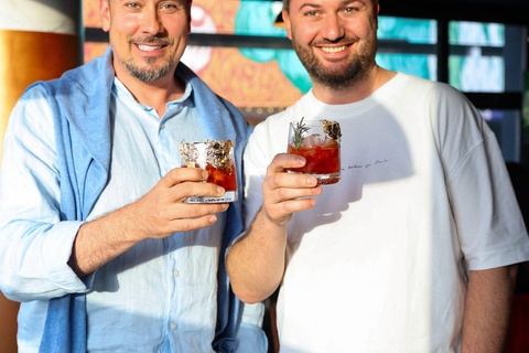 Degustacja ginu w barze Ginnery Gin Bar w Warszawie