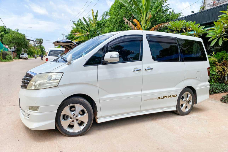 Privat taxitransfer mellan Battambang och Koh Kong