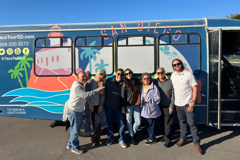 San Diego: Taco Tour with Guide and Scenic Views