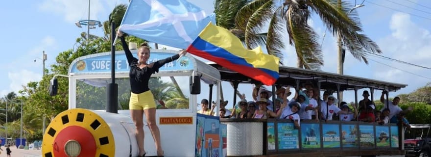 SAN ANDRES : retour à l'île le matin ou l'après-midi en train + trou soufflant