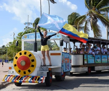 SAN ANDRES: return to the island in the morning or afternoon by train + blowing hole