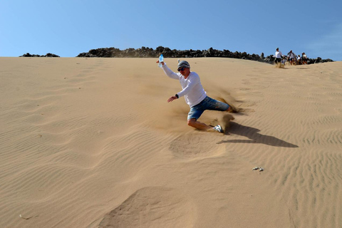 Hurghada : ATV-körning och besök på SAND MOUNTAINATV morgon (upphämtning från hotell utanför Hurghada)