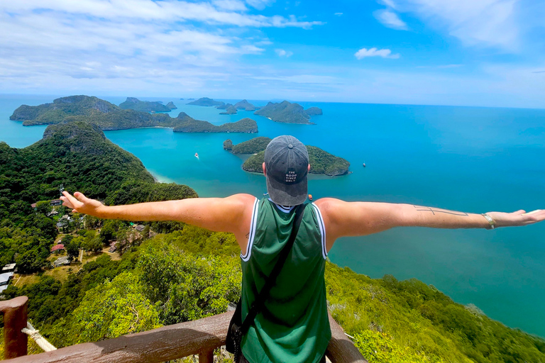 Koh Pha Ngan: Day Tour Ang Thong with Kayak, Snorkel & Lunch Option 1: Hotel Pick up in Koh Pha Ngan