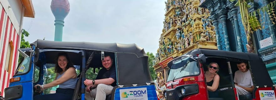 Colombo : visite privée de la ville en tuk-tuk avec un guide de la région et prise en charge