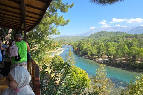 Antalya/Side: Rafting, Buggy, Jeep, and Zipline Adventure Rafting option with a meeting point.