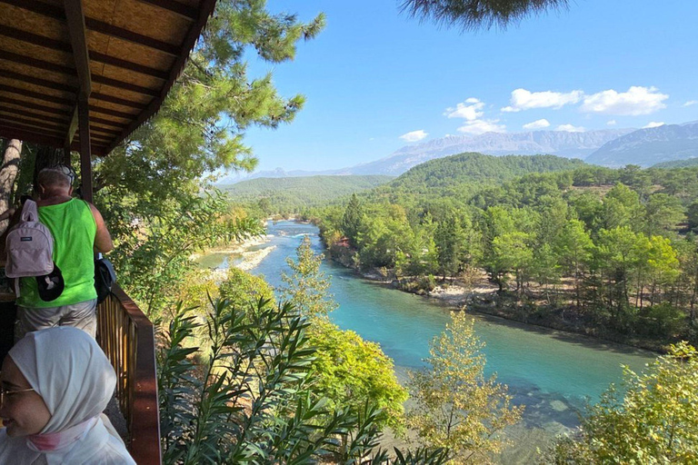 Antalya/Side: Rafting, Buggy, Jeep, and Zipline Adventure Rafting option with a meeting point.