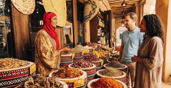 Old Dubai Historic Guided Tour: Creek, Street Food & Souks