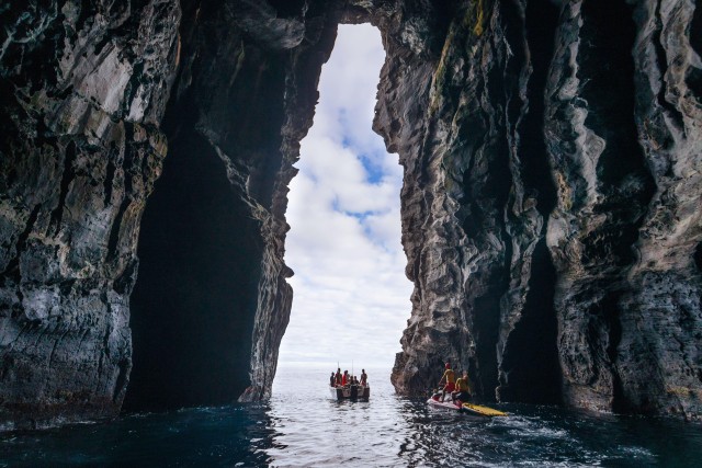 Visit Rabo de Peixe Cave Boat Tour on The North Coast in Ponta Delgada