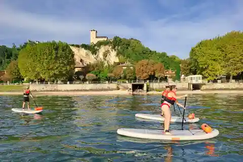 SUP-tur på Lago Maggiore: wellness- och mindfulnessupplevelse