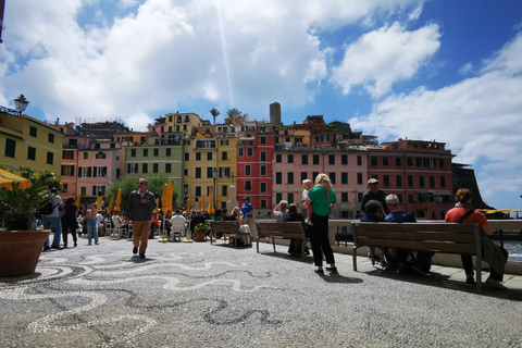 Från Florens: Dagsutflykt i liten grupp till Cinque Terre och Pisa