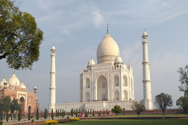 From Delhi : Private Taj Mahal and Agra Fort Trip by Car Tour with Private Ac Car, Guide, Monument entry fees