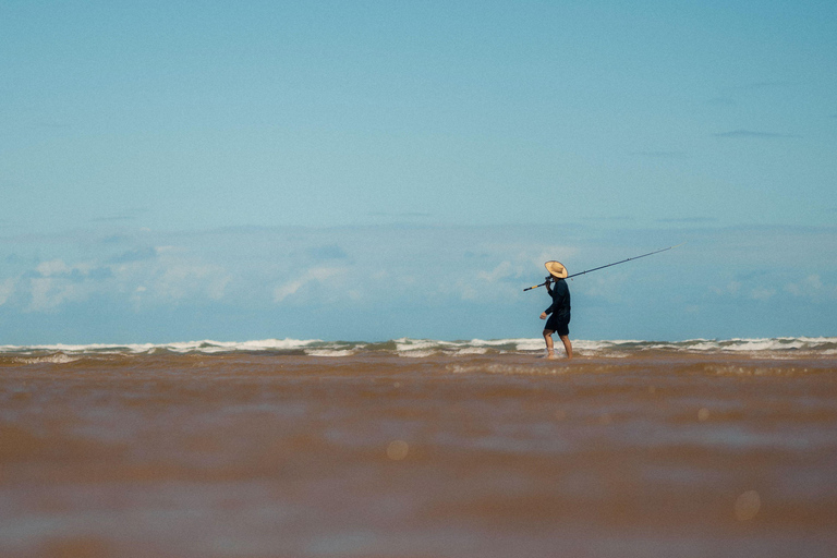 Sal: Surf Casting Fishing Experience with Hotel Pickup