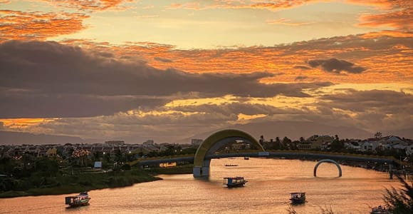 Hoi An: Sunset Boat Cruise on the Hoai River